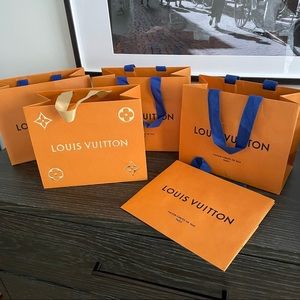 LOUIS VUITTON Shopping totes (set of 5)